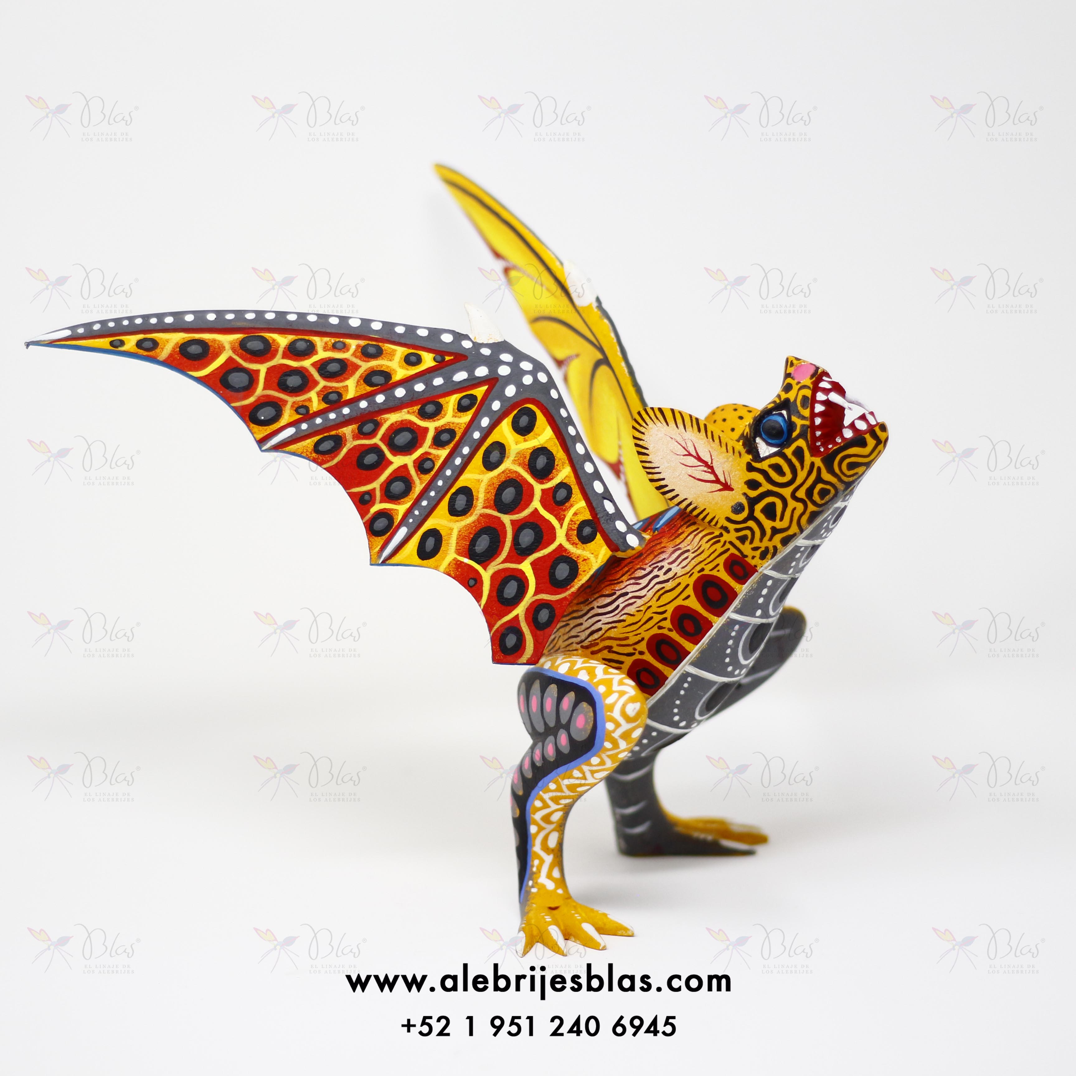 Murciélago Vampiro Sentado – Alebrijes Blas